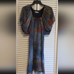Vintage Silk Shift Dress